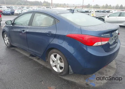 2013 Hyundai Elantra Gls from USA, damaged, VIN KMHDH4AE9DU798620